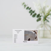 ばん馬の名刺 名刺 (スタンド正面)