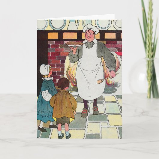 ぱっとケーキ、ぱっとケーキ、ベーカーの男 カード (正面)