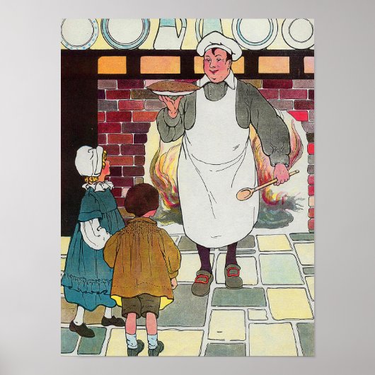 ぱっとケーキ、ぱっとケーキ、ベーカーの男 ポスター (正面)