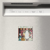 ぱっとケーキ、ぱっとケーキ、ベーカーの男 マグネット (インサイチュ (食洗機))