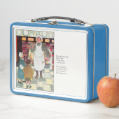 ぱっとケーキ、ぱっとケーキ、ベーカーの男 メタルランチボックス (インサイチュ)