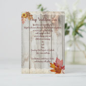 ぱりっとしたおもしろいの結婚 招待状 (スタンド正面)