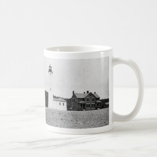 ぱりっとしたポイント灯台 コーヒーマグカップ (右)