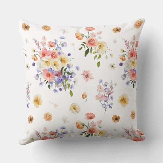 ひいおばあちゃん | 12枚の写真の家族 クッション (裏面)