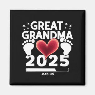 ひいばあちゃん Loading 2025 妊娠発表 マグネット