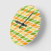 ひき伏せダイヤモンド ラウンド壁時計 (傾斜)