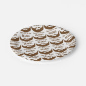 ひげあなたで育つそれら ペーパープレート (アングル)