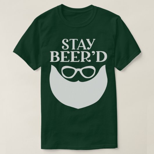 ひげおもしろいギフト男性へステイ Tシャツ (デザイン正面)