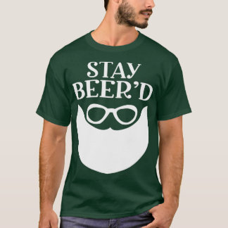ひげおもしろいギフト男性へステイ Tシャツ
