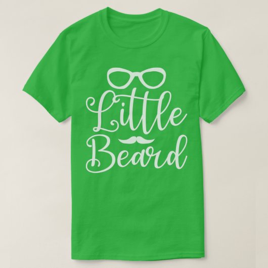 ひげおもしろいギフト男性へ小ひげ Tシャツ (デザイン正面)