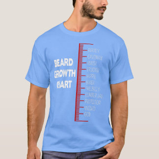 ひげおもしろいグラフ Tシャツ