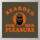 ひげおもしろい引用文 ポスター (正面)