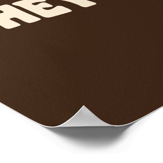 ひげがあんたに生えてる! ポスター (角)