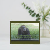 ひげそりを剃らなくちゃ?? ポストカード (スタンド正面)