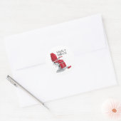 ひげそり&ヘアカット ラウンドシール (封筒)