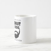 ひげなしで男性へ場所が女性あります コーヒーマグカップ (中央)