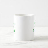 ひげに従って下さい コーヒーマグカップ (中央)