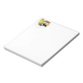 ひげのあるコリーの敏捷性 ノートパッド (回転)