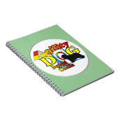 ひげのあるコリーの敏捷性 ノートブック (右側)