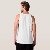 ひげのあるテディ Tシャツ (裏面フル)