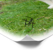 ひげのある列8R002D-16 ポスター (角)