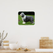 ひげのある列8R002D-16 ポスター (キッチン)