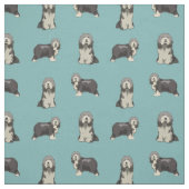 ひげのある薄いブルー ファブリック (見本)