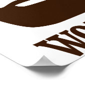 ひげのない人の名前が…レディース ポスター (角)