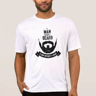 ひげのない人 Tシャツ