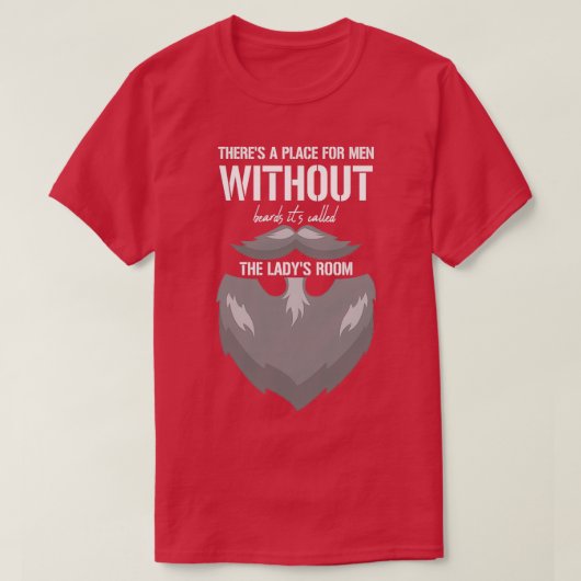 ひげのない男性へ所がtと呼ばれる tシャツ (デザイン正面)