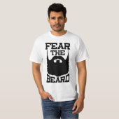 ひげのワイシャツを恐れて下さい Tシャツ (正面フル)