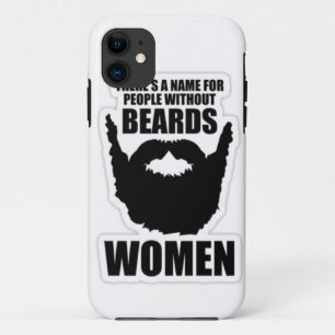ひげの女性なしに人々の名前があります! iPhone 11 ケース