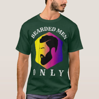 ひげの男性のみ87 2 Tシャツ