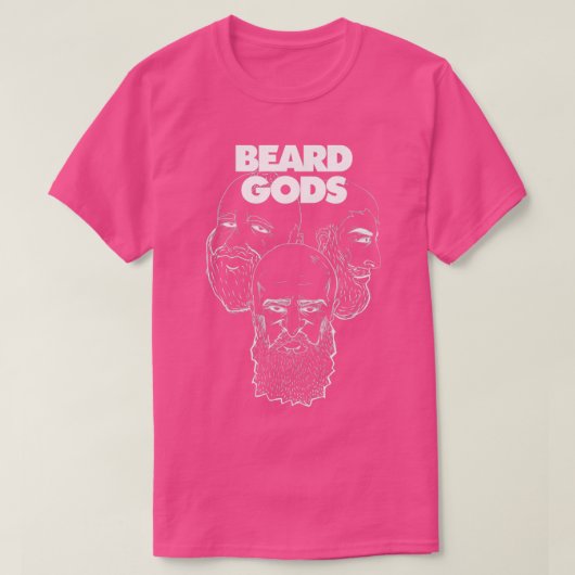 ひげの神々ひげ愛好家Dox27tひげをそるおもしろいこと Tシャツ (デザイン正面)