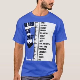 ひげの長さ7 Tシャツ