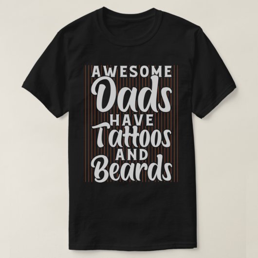 ひげひげひげひげ顔のヘアギフト12 Tシャツ (デザイン正面)