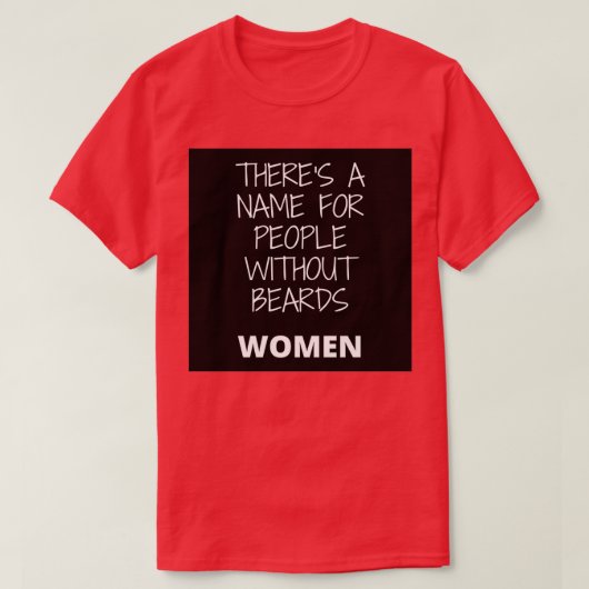 ひげを伸ばす1 Tシャツ (デザイン正面)
