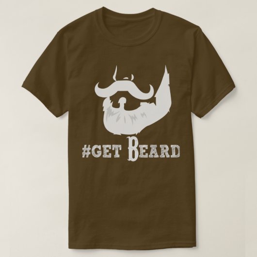 ひげを取得2 Tシャツ (デザイン正面)