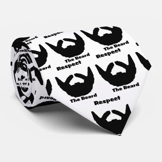 ひげを尊重して下さい、ひげ、点tを…尊重して下さい ネクタイ (ロール)