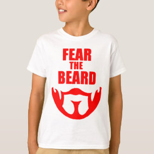 ひげを恐れて下さい Tシャツ