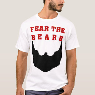 ひげを恐れて下さい Tシャツ