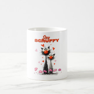 ひげを生やしたまま コーヒーマグカップ