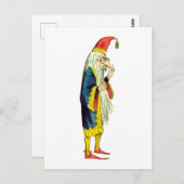 ひげを生やしたウィザード ポストカード (正面/裏面)