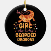 ひげを生やしたドラゴンが大好きな女の子 セラミックオーナメント (裏面)