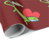 ひげを生やしたドラゴンが大好き ラッピングペーパー (ロールコーナー)