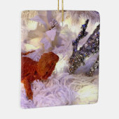 ひげを生やしたドラゴンの平和を地上に セラミックオーナメント (右)