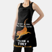 ひげを生やしたドラゴンの飼い主、ひげを生やしたドラゴンペット エプロン (インサイチュ)