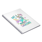 ひげを生やしたドラゴンを愛する女の子L ノートブック (右側)