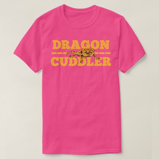 ひげを生やしたドラゴンリザードひげを生やしたドラゴンカドラー Tシャツ (デザイン正面)