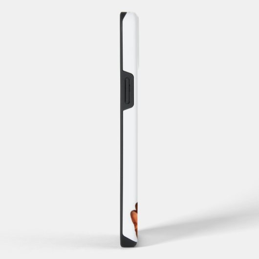 ひげを生やしたドラゴン素材の女の子の電話ケース iPhoneケース (右側面)